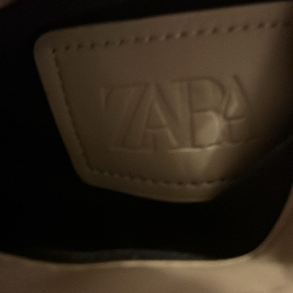 Zara Faux Leather Handbag - Picture 4 of 5